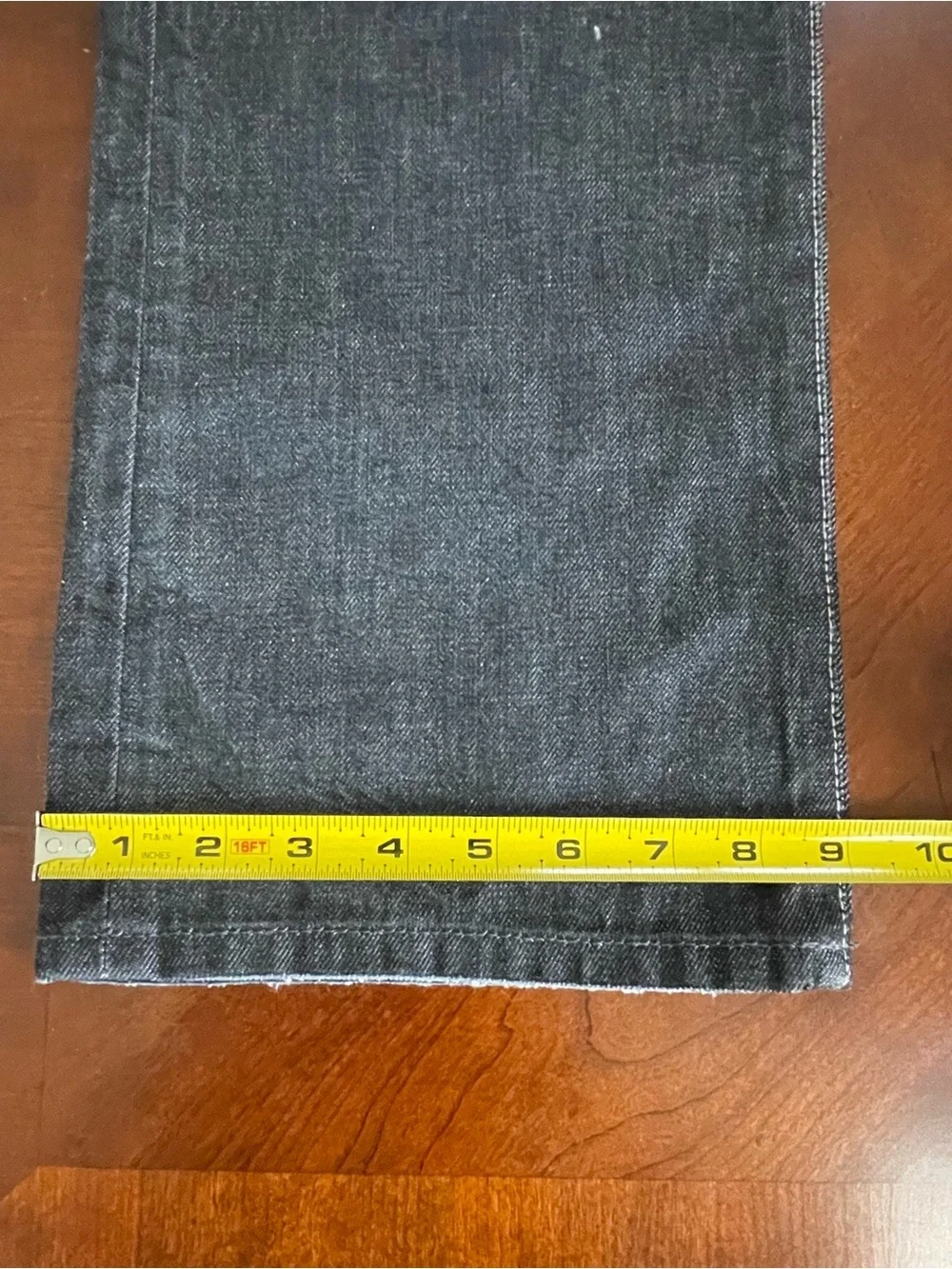 Joe’s Jeans Rebel Fit Black Denim Straight Leg W33 Made in USA Look